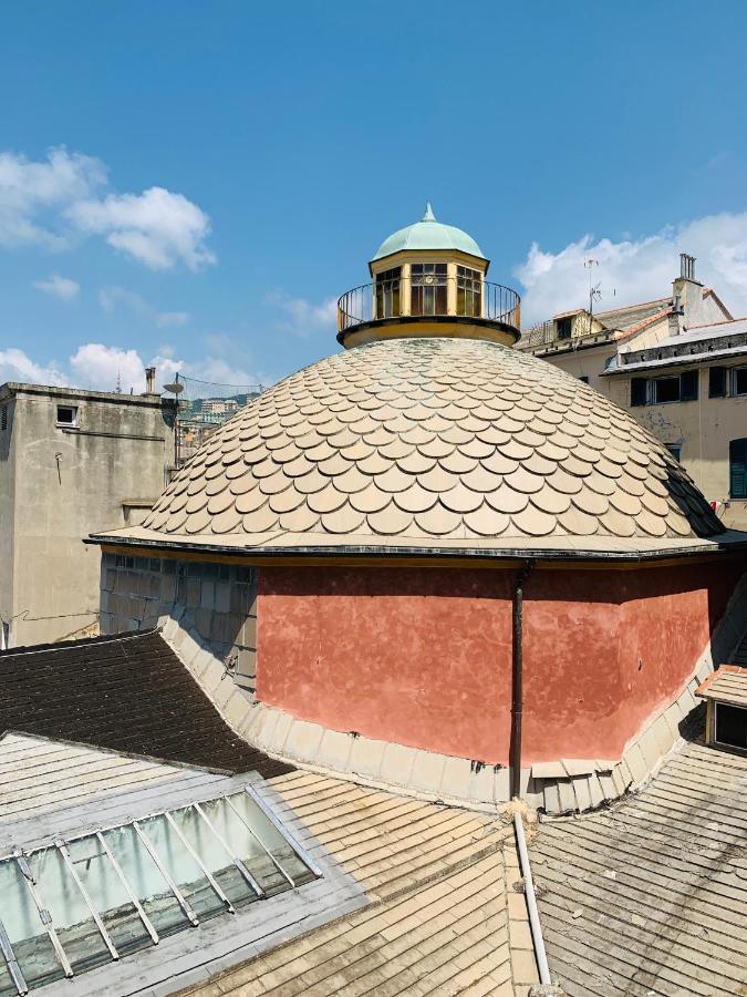 Ferienwohnung Bacinetto House - Panoramic Tower Genua Exterior foto